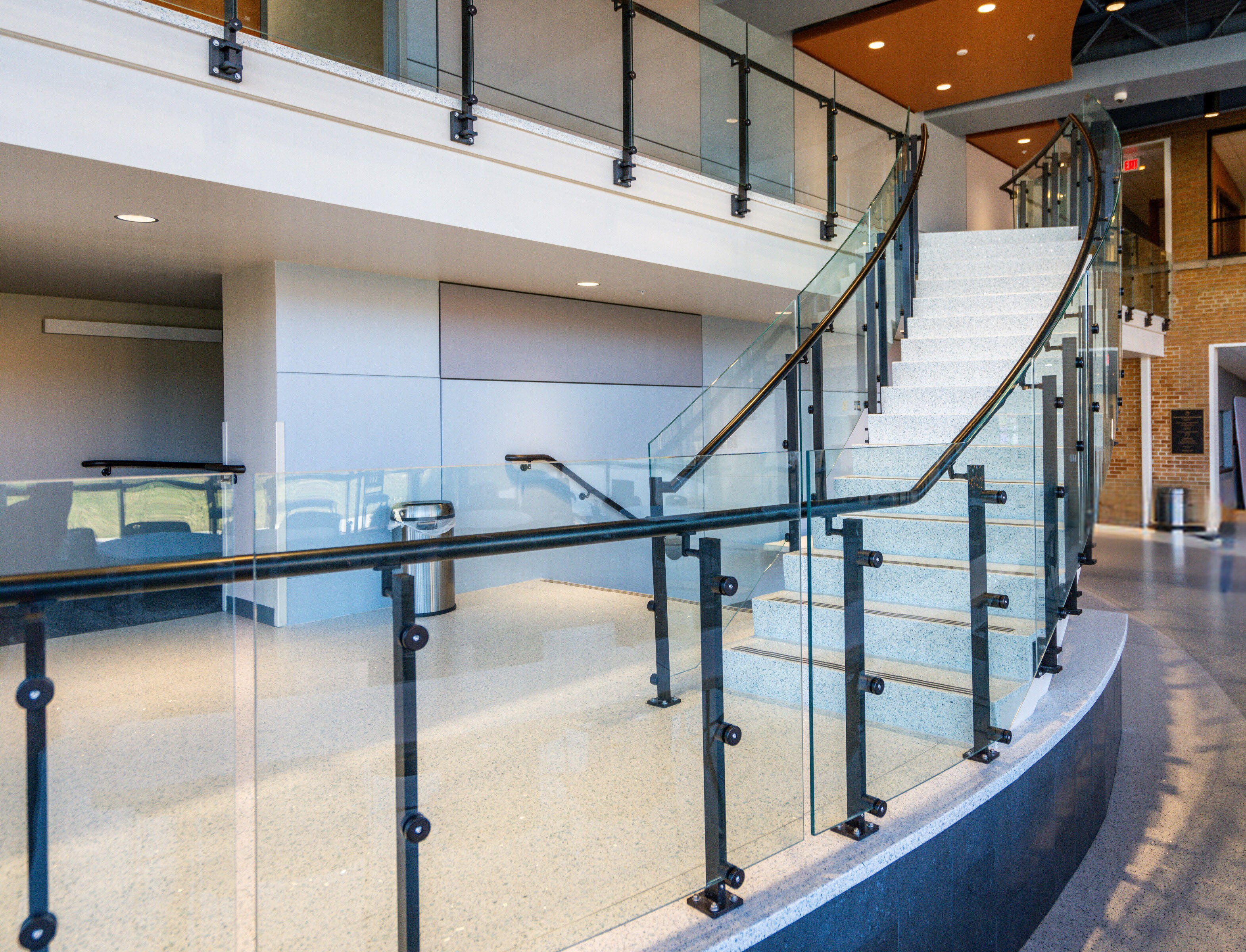 Aluminum Glass Railings